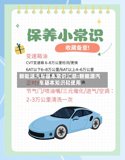 新能源汽车基本常识汇总:新能源汽车基本知识和使用-第1张图片