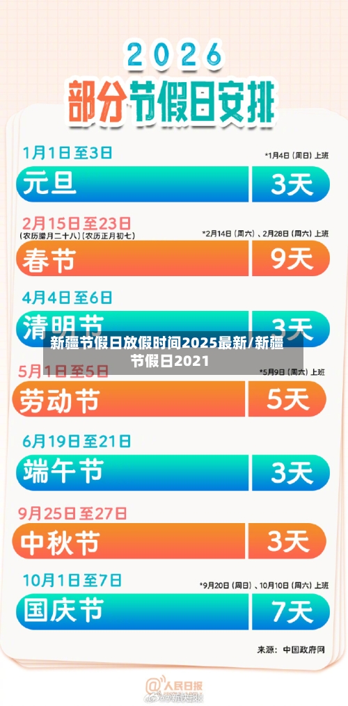 新疆节假日放假时间2025最新/新疆节假日2021-第1张图片
