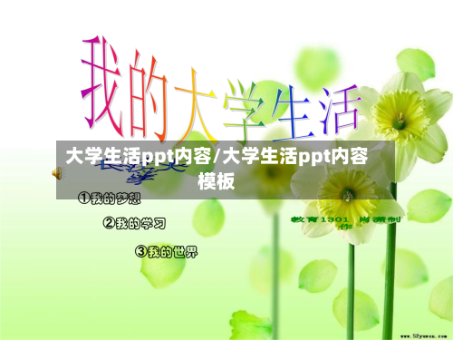 大学生活ppt内容/大学生活ppt内容模板-第1张图片