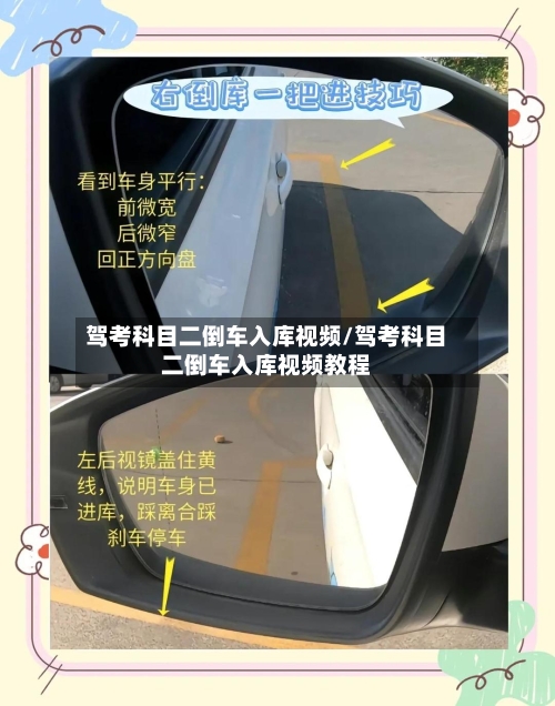 驾考科目二倒车入库视频/驾考科目二倒车入库视频教程-第1张图片
