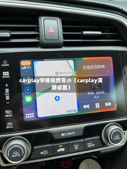 carplay字体突然变小（carplay满屏设置）-第1张图片