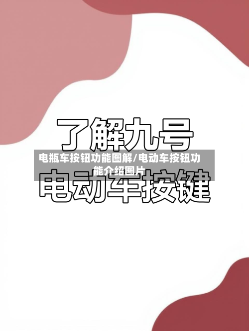 电瓶车按钮功能图解/电动车按钮功能介绍图片-第1张图片