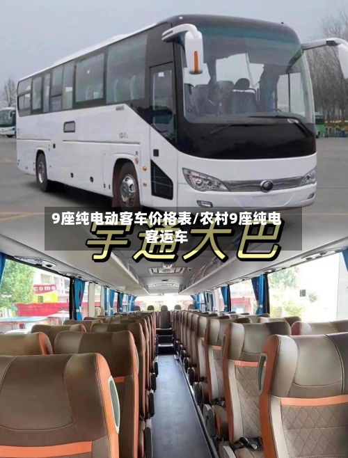 9座纯电动客车价格表/农村9座纯电客运车-第1张图片