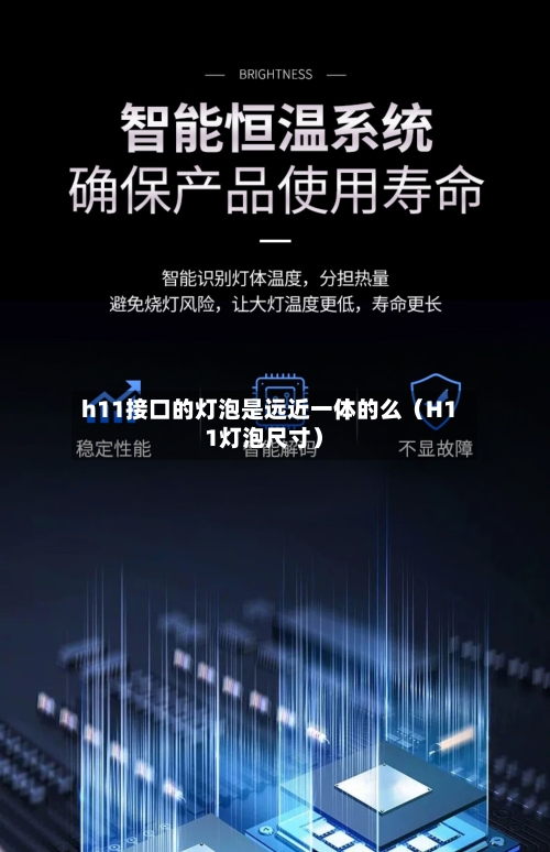 h11接口的灯泡是远近一体的么（H11灯泡尺寸）-第1张图片