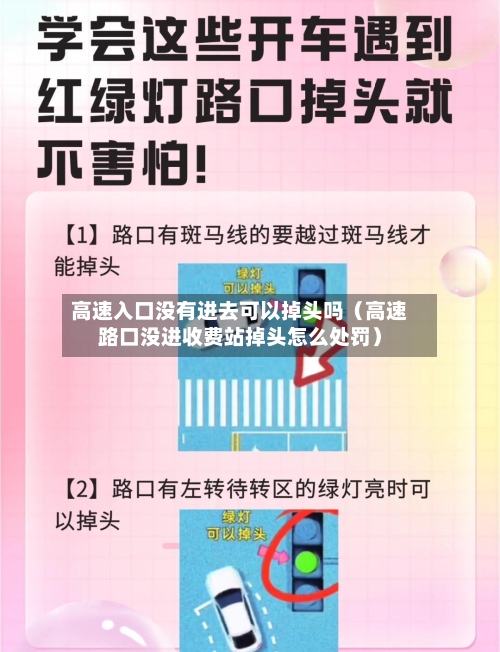 高速入口没有进去可以掉头吗(高速路口没进收费站掉头怎么处罚)-第1张图片