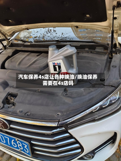 汽车保养4s店让各种换油/换油保养需要在4s店吗-第1张图片