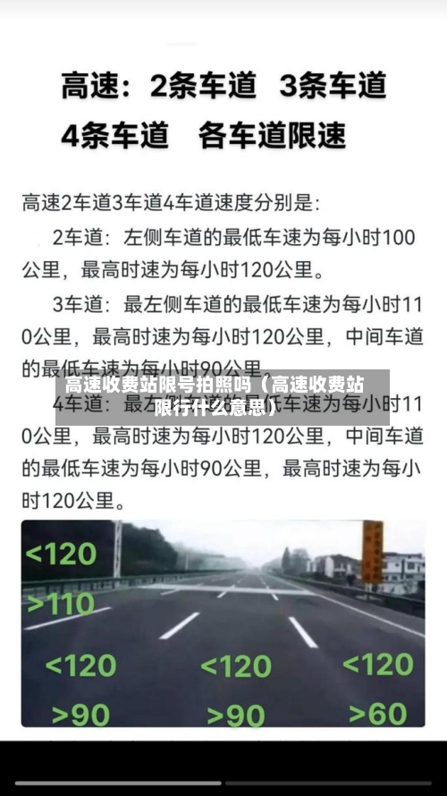 高速收费站限号拍照吗（高速收费站限行什么意思）-第1张图片