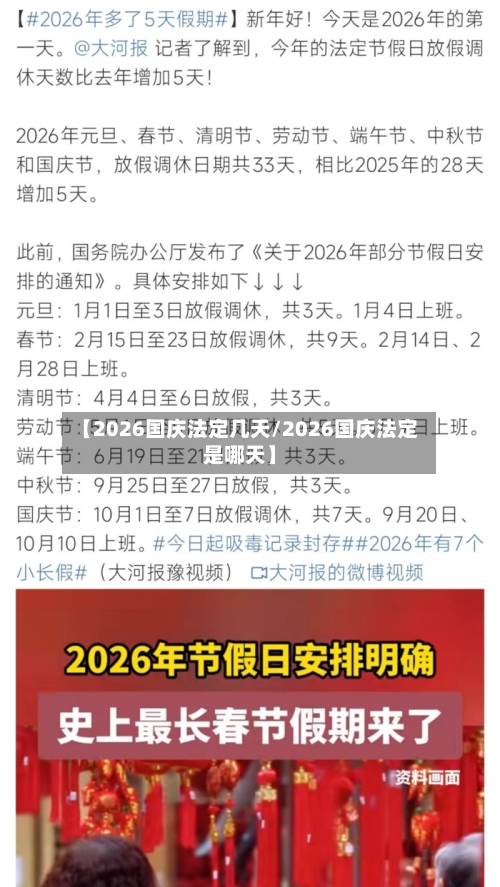 【2026国庆法定几天/2026国庆法定是哪天】-第1张图片